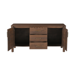 Winnie 3 Door Sideboard - Vintage Brown - Rug & Weave