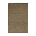 Nate Berkus Hollis Solid Wool Cozy Area Rug RUGS - wool Dash & Albert Ash Brown 4' x 5'
