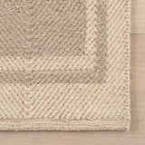 Nate Berkus Canon Bordered Wool Cozy Area Rug RUGS - wool Dash & Albert