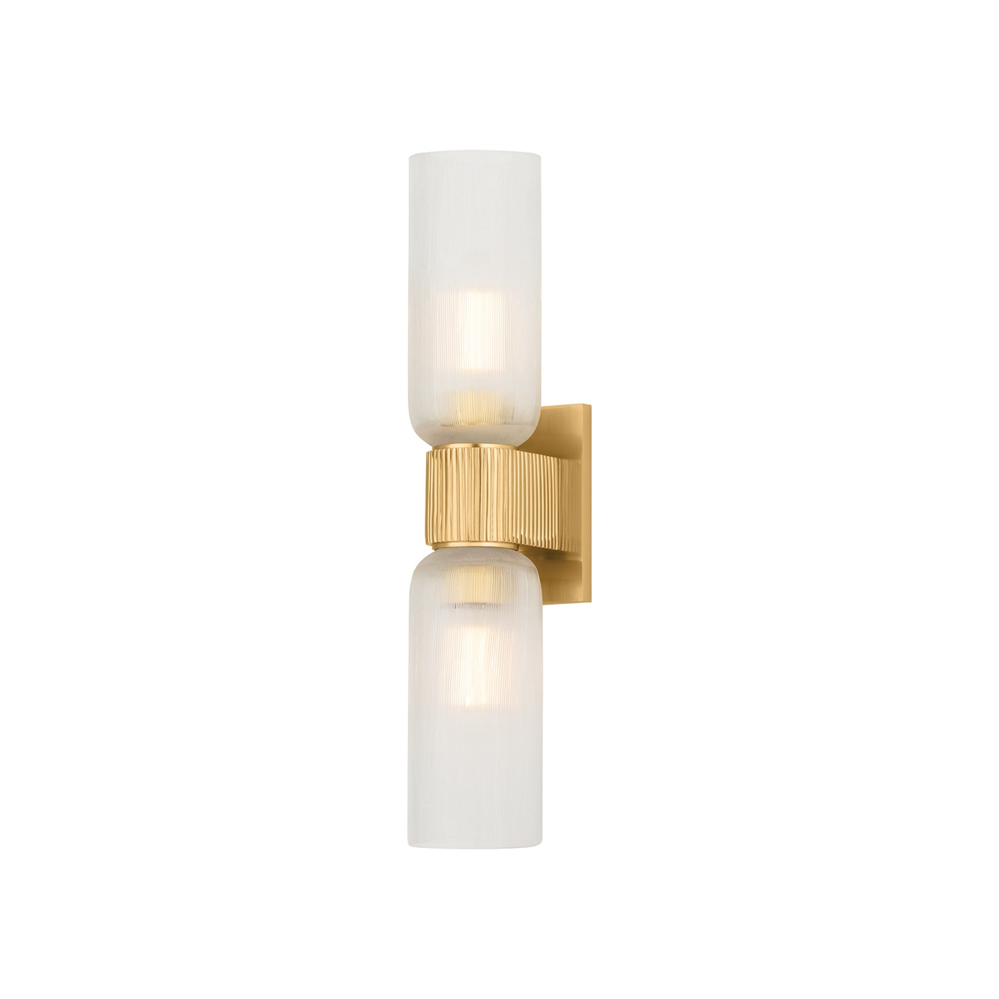 Irondale Wall Sconce, Aged Brass Large