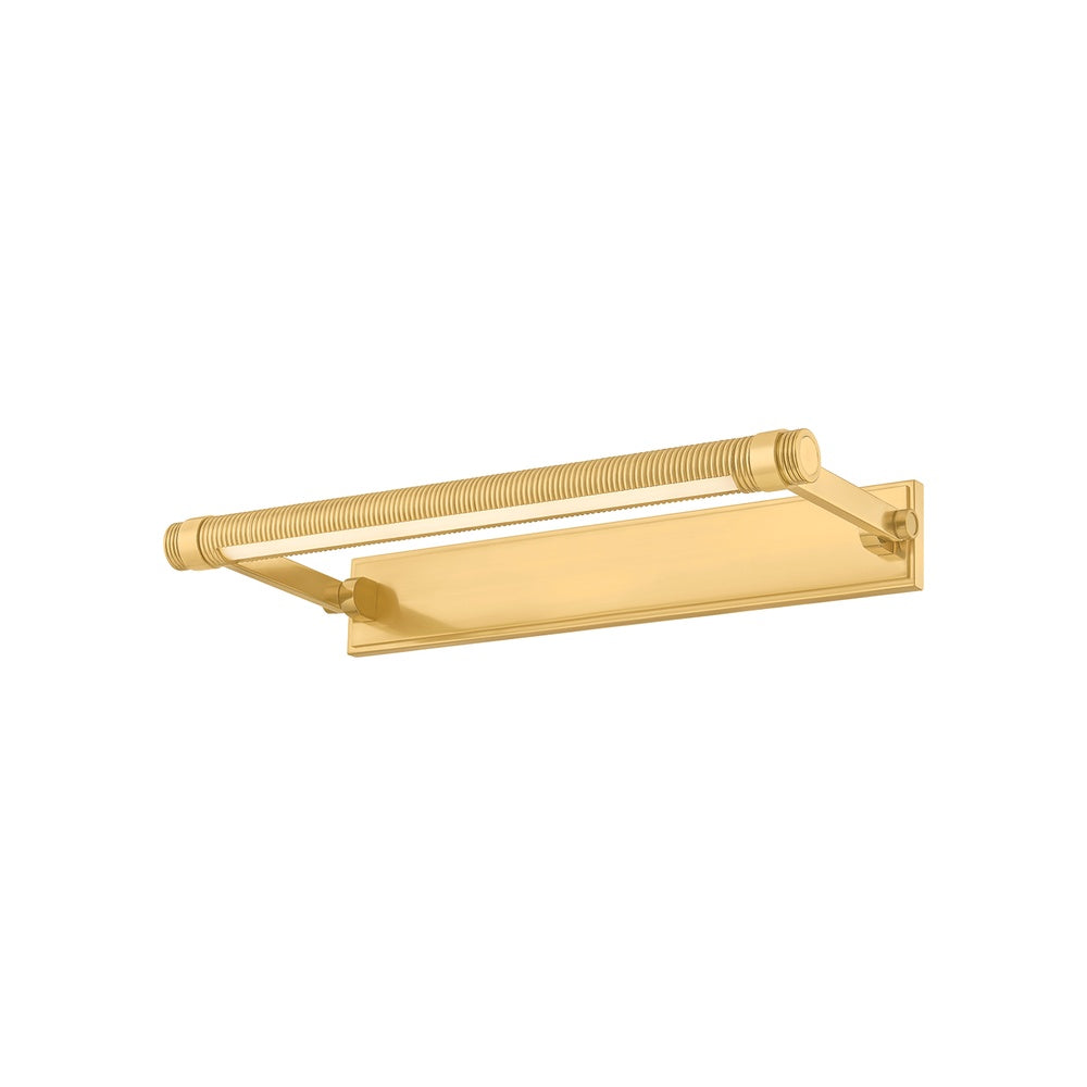 Duell Picture Light, Aged Brass Small