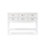 Orle Console Table FURNITURE - console table Bramble Architectural White