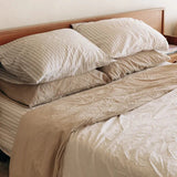 Turkish Cotton Pillow Case Fitted Sheet House of Jude