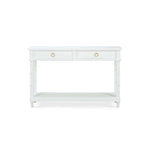 Farren Small Console FURNITURE - console table Bramble Architectural White