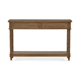 Farren Small Console FURNITURE - console table Bramble Straw Wash