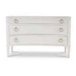 Bowie 3 Drawer Chest FURNITURE - dressers & chests Bramble Architectural White