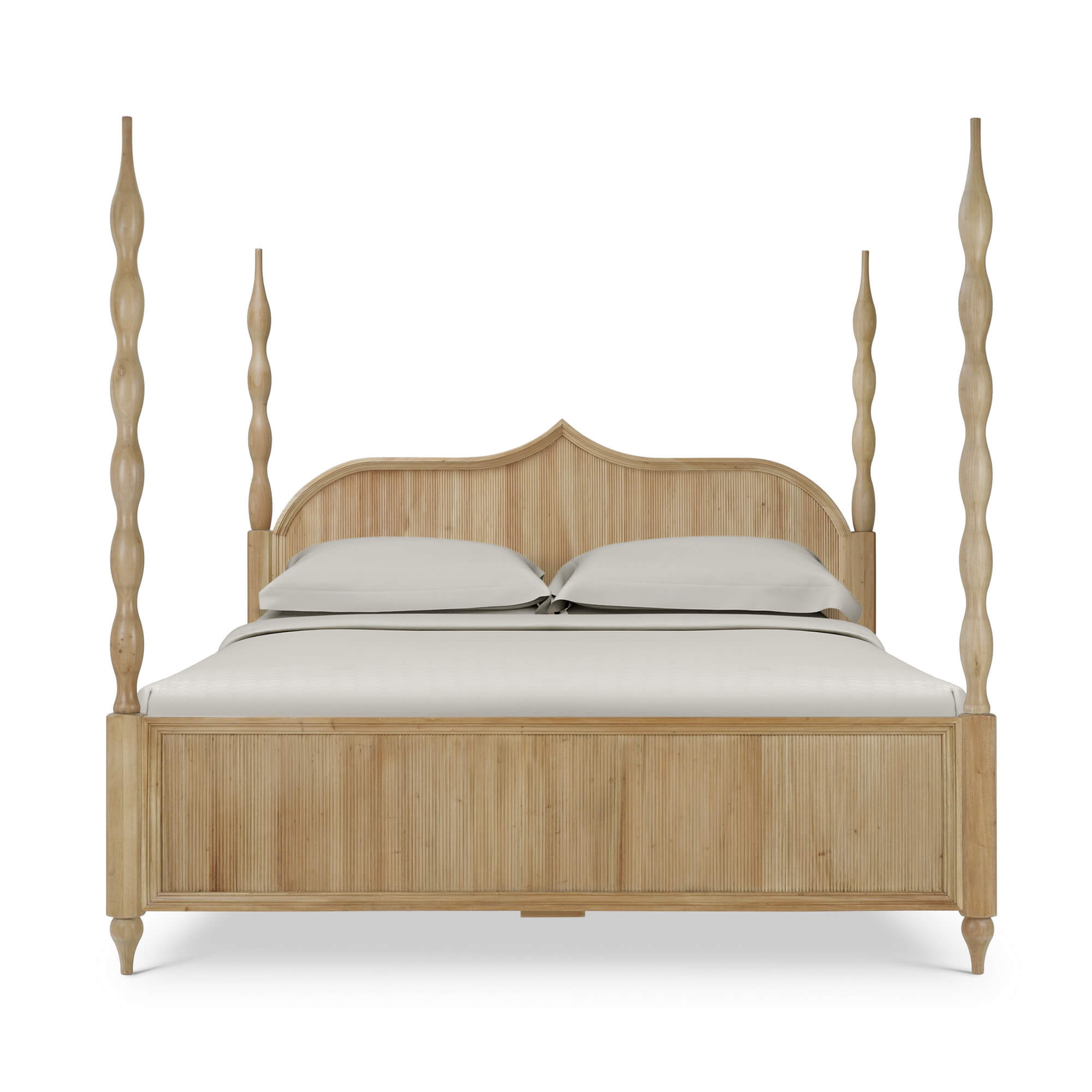 Brigley Wooden Back Bed, King