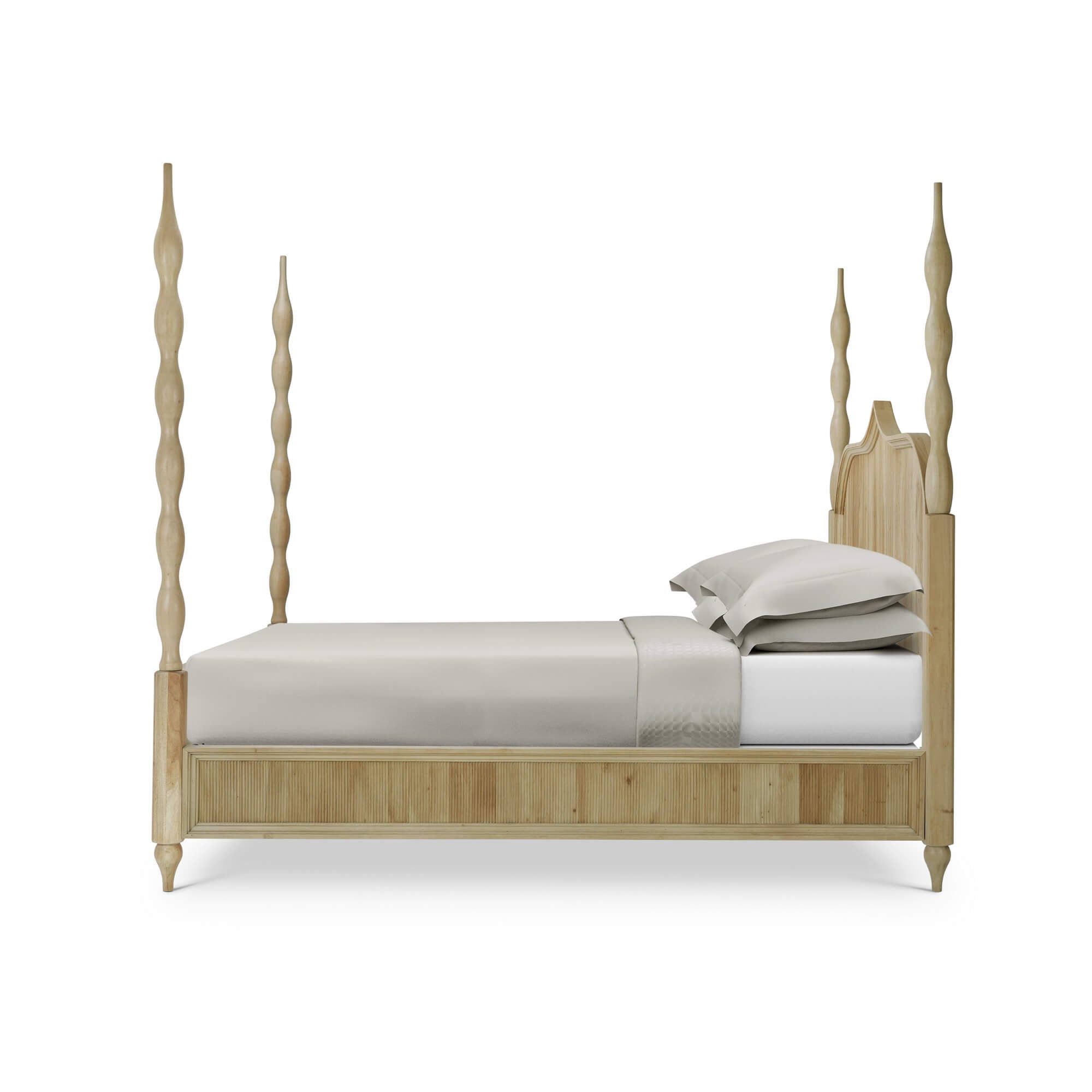 Brigley Wooden Back Bed FURNITURE - beds Bramble