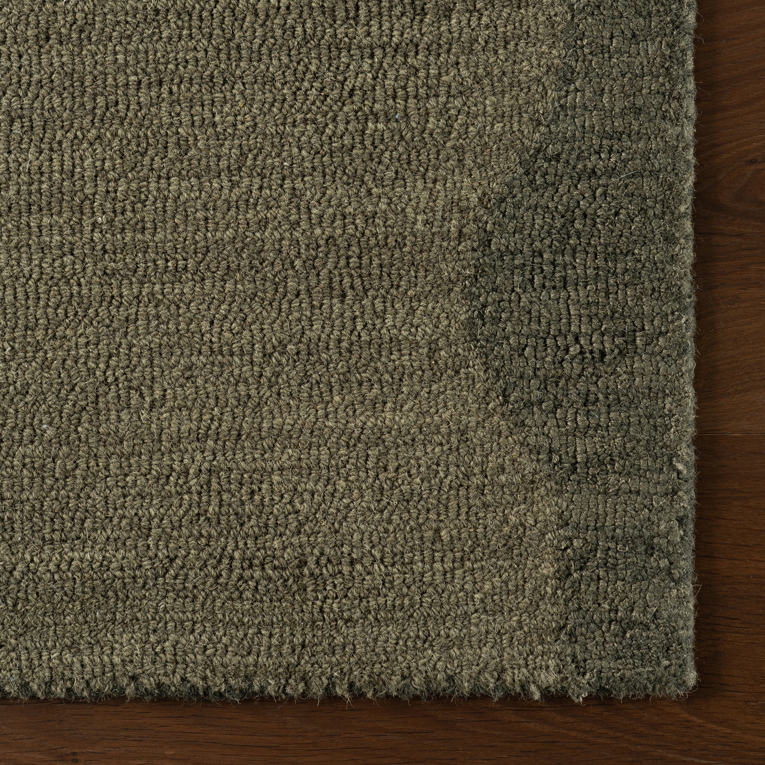 Nate Berkus Ondine Solid Wool Cozy Area Rug RUGS - wool Dash & Albert