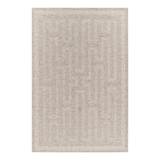 Harbor Grey Maze Outdoor Rug