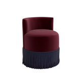 Clover Fringe Vanity Chair