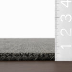 Nate Berkus Hollis Solid Wool Cozy Area Rug RUGS - wool Dash & Albert