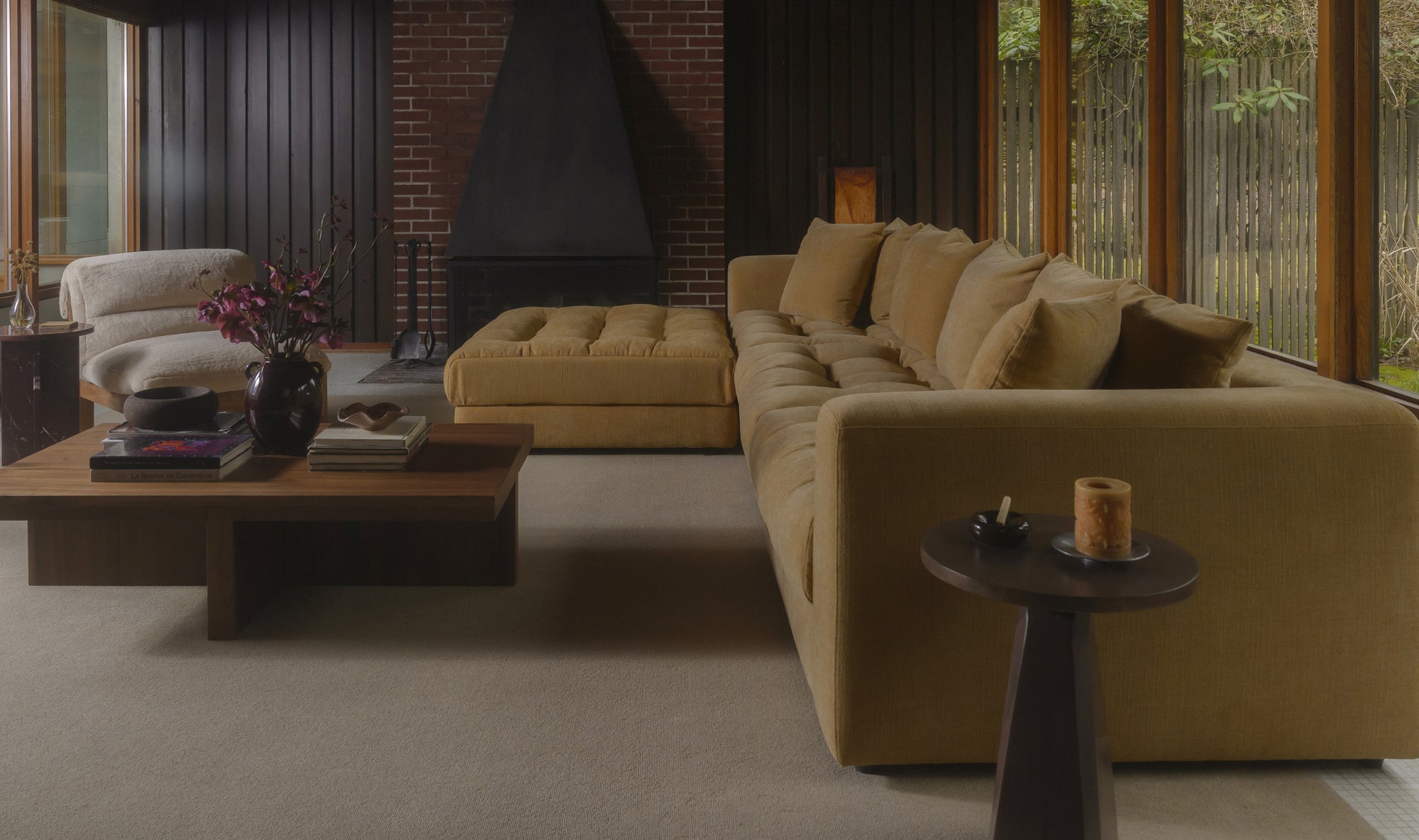 Damien Lounge Modular Sectional FURNITURE - sectional Moe's Furniture