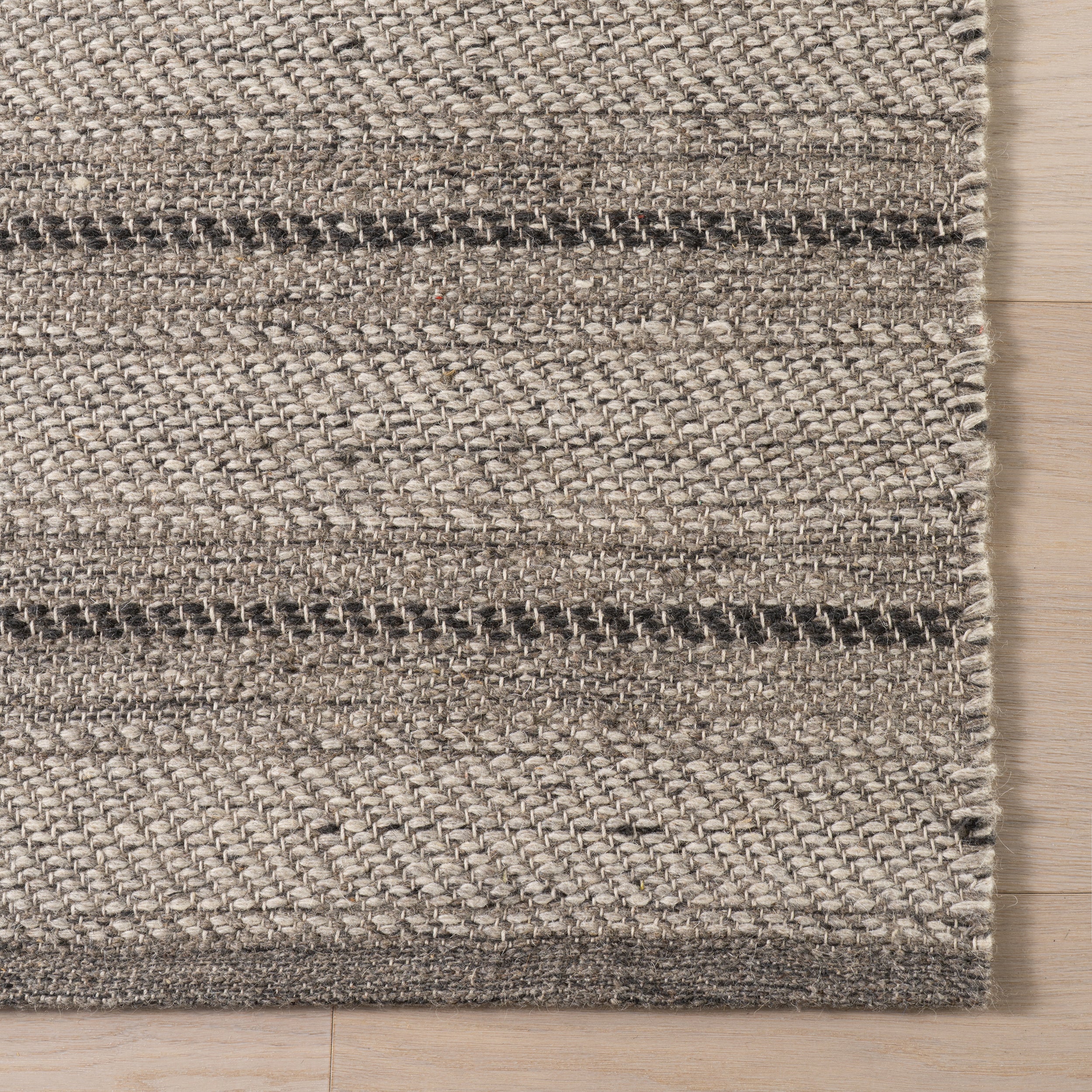 Nate Berkus Mateo Striped Wool Cozy Area Rug RUGS - wool Dash & Albert