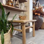 FLOOR MODEL - Drew Reclaimed Wood Side Table FURNITURE - floor model Hauer Market