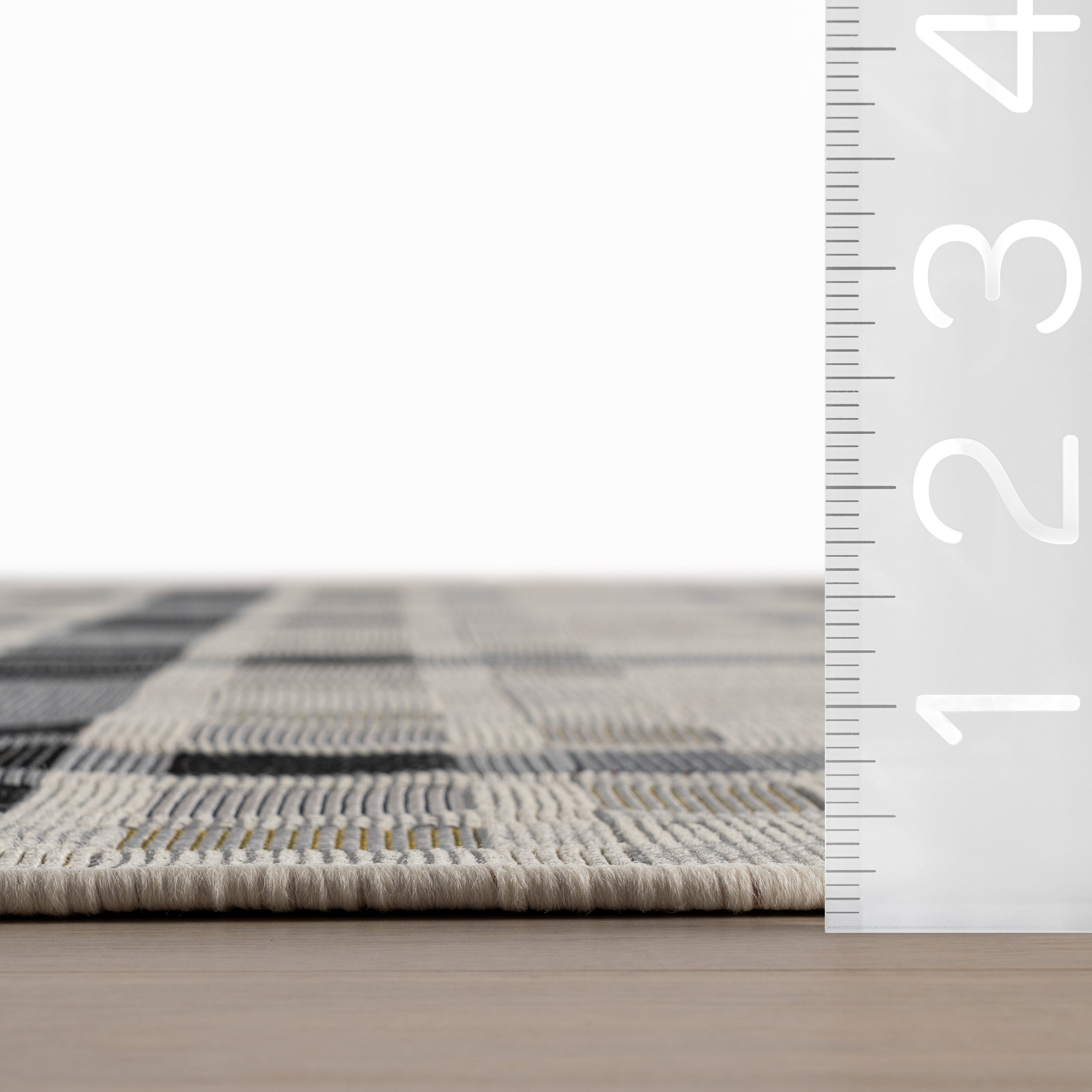 Mesael Modern Plaid Indoor Rug RUGS - synthetic Dash & Albert