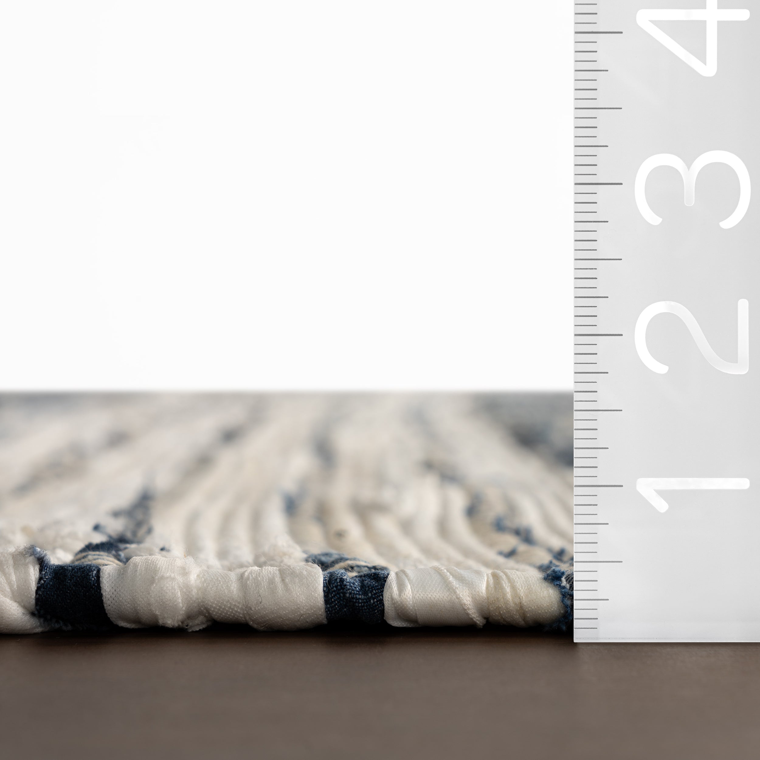 Diora Denim Bohemian Striped Rug