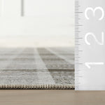 Andri Modern Plaid Machine Washable Rug RUGS - synthetic Dash & Albert