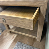 FLOOR MODEL - Sutton Reclaimed Wood Nightstand - Natural FURNITURE - floor model Hauer Market