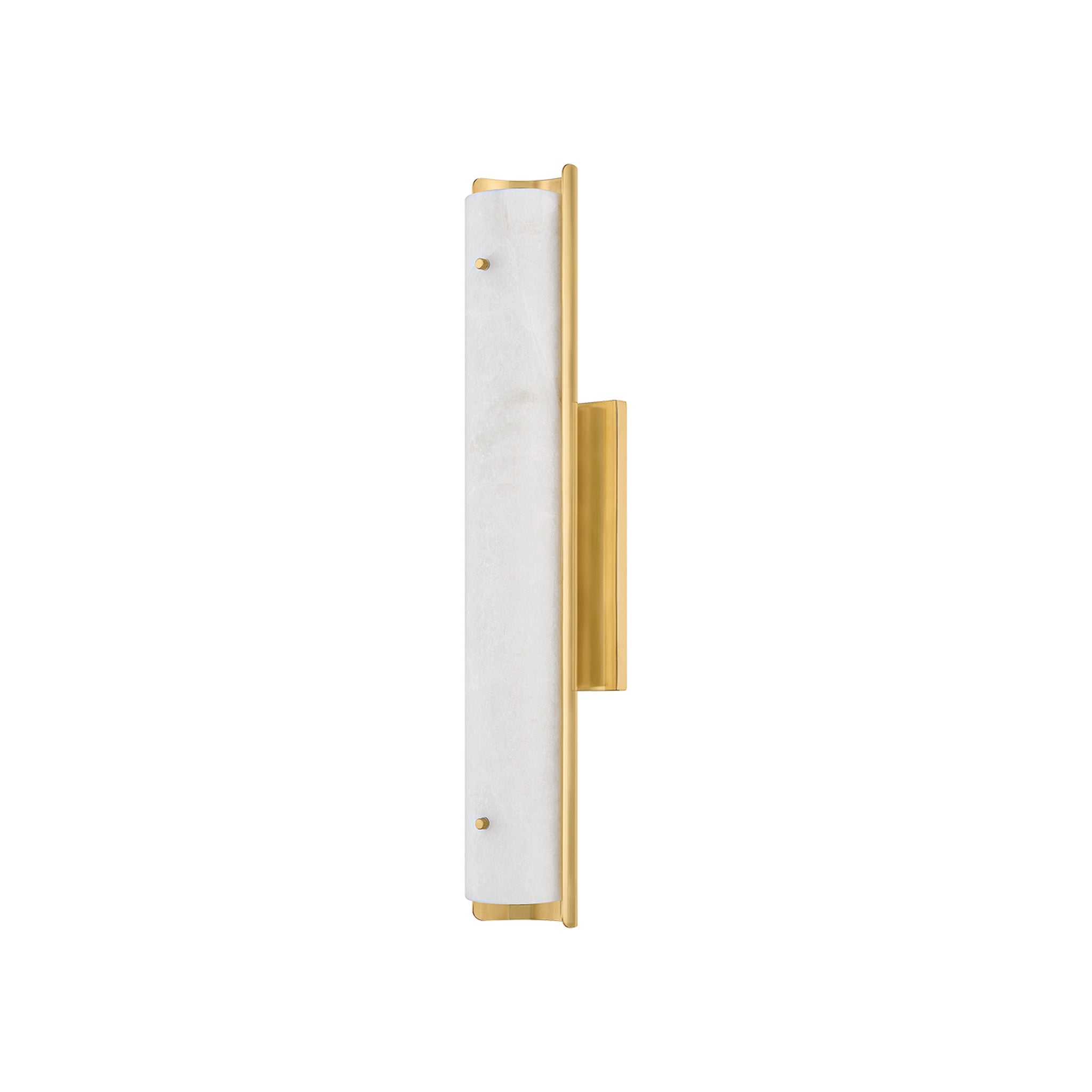 Lucio Wall Sconce, Aged Brass Large