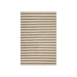 Venit Modern Striped Farmhouse Rug RUGS - wool Dash & Albert Brown 2' x 3'