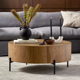 Emmanuel Drum Coffee Table