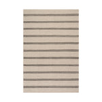 IN STORE - Nate Berkus York Striped Wool Cozy Area Rug IN STORE - rugs Dash & Albert Grey 3' x 5'