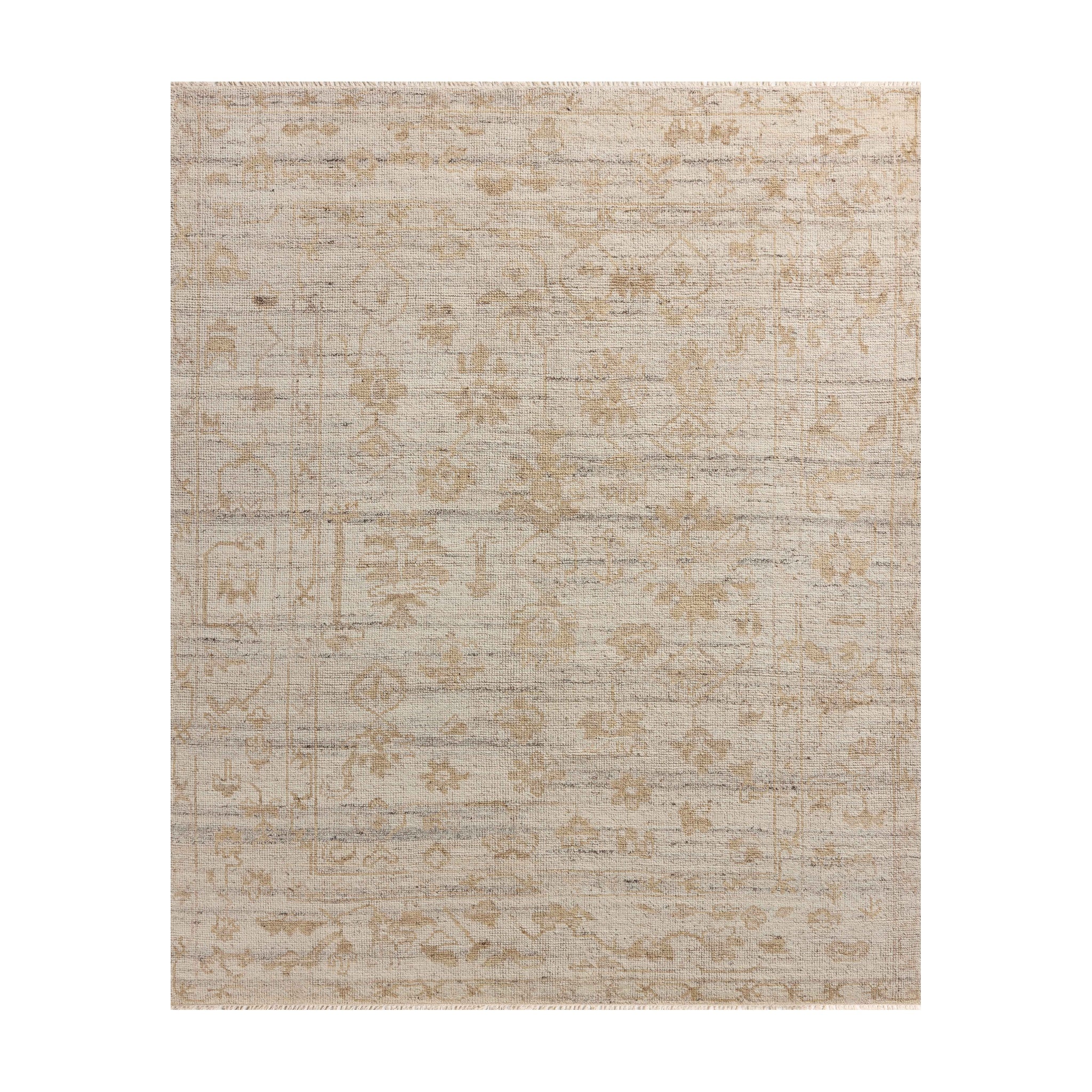 Joanna Gaines x Loloi Abigail Ivory / Natural Rug, 18" x 18"
