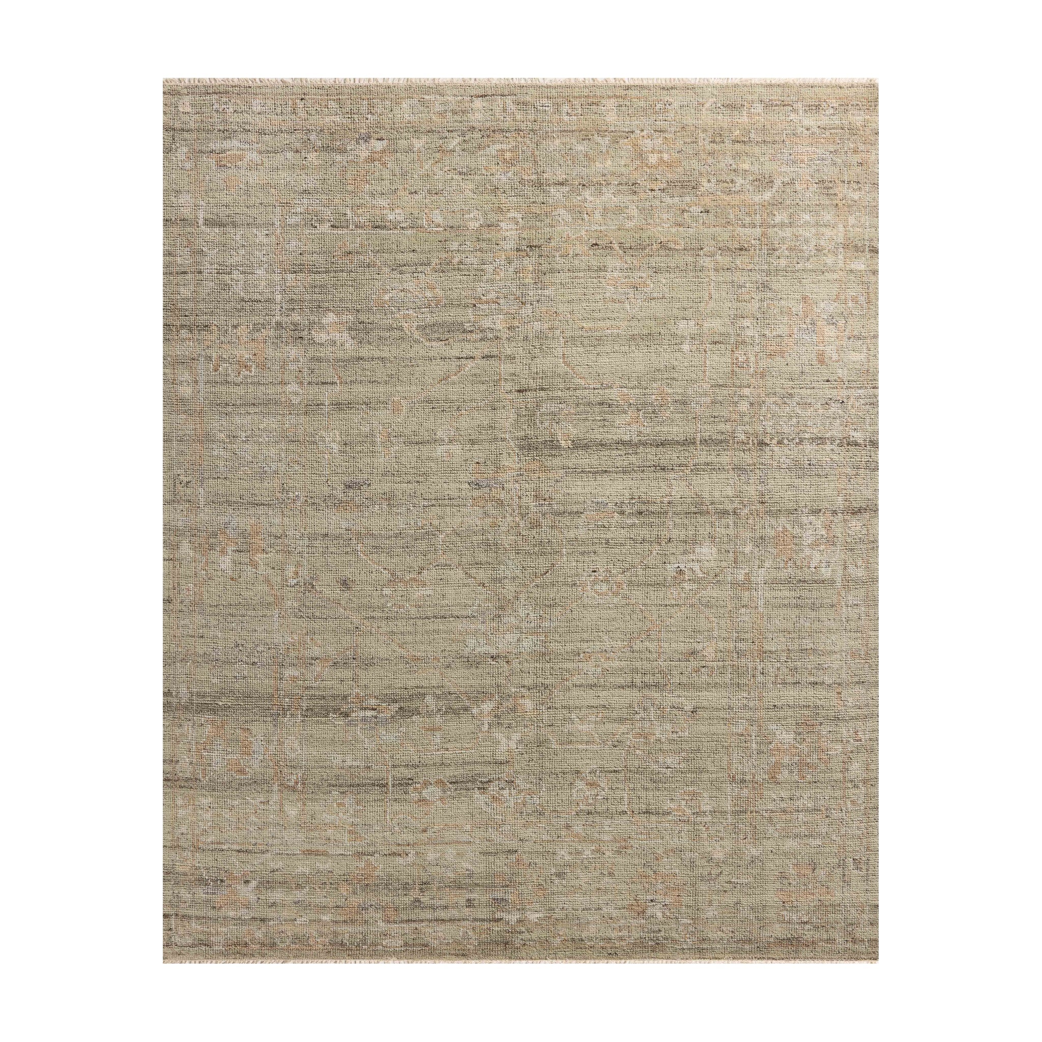 Joanna Gaines x Loloi Abigail Green / Multi Rug, 18" x 18"