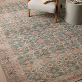 Angela Rose x Loloi Aubrey Aqua / Sand Rug 0-RUGS Loloi
