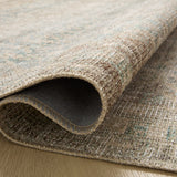 Angela Rose x Loloi Aubrey Jade/ Natural Rug 0-RUGS Loloi