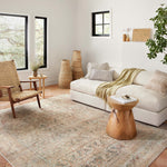 Loloi Adrian Natural / Apricot Rug 1-RUGS-patterned Loloi