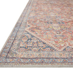 Loloi Adrian Rust / Denim Rug 2-RUGS-patterned Loloi