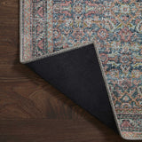 Loloi Adrian Denim / Multi Rug 2-RUGS-patterned Loloi