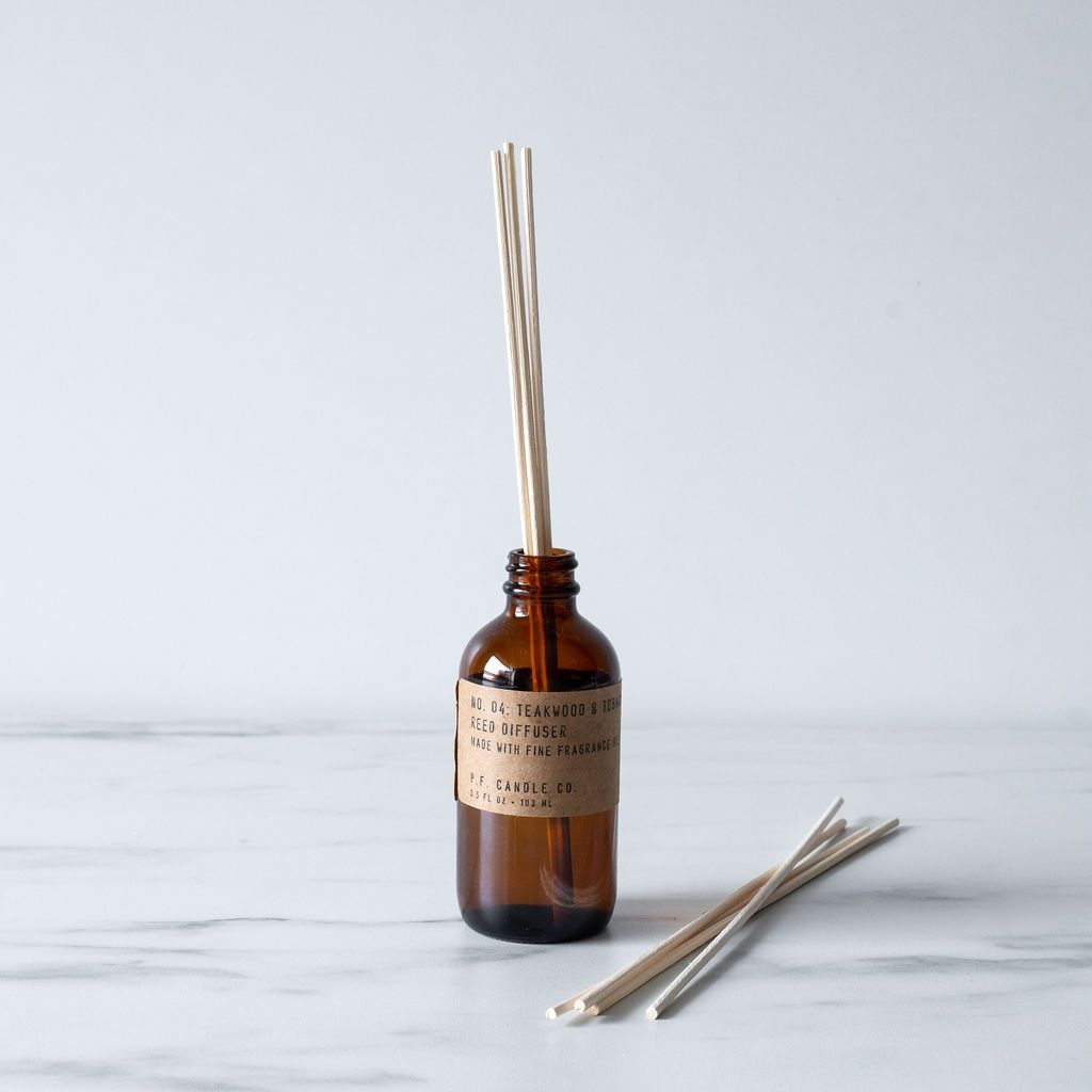 Teakwood & Tobacco Reed Diffuser - Rug & Weave