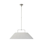 Serrato 33" Hanging Shade LIGHTING - pendant Visual Comfort Polished Nickel