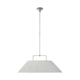 Serrato 33" Hanging Shade LIGHTING - pendant Visual Comfort Polished Nickel