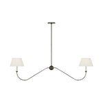 Ingela 65" Linear Chandelier LIGHTING - chandelier Visual Comfort Modern Iron