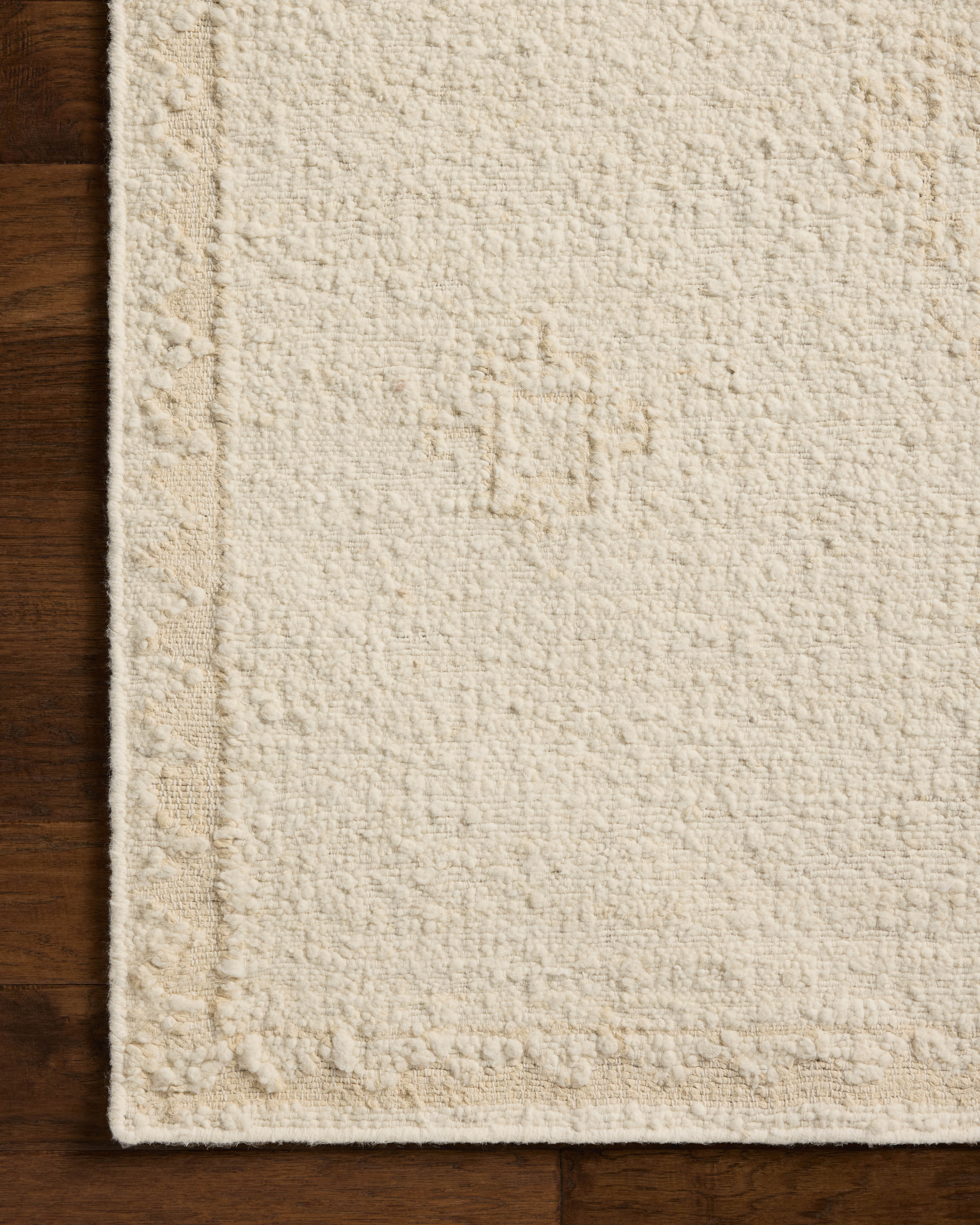 Loloi Alara Ivory / Natural Rug No.1 RUGS - wool Loloi 18" x 18" sample