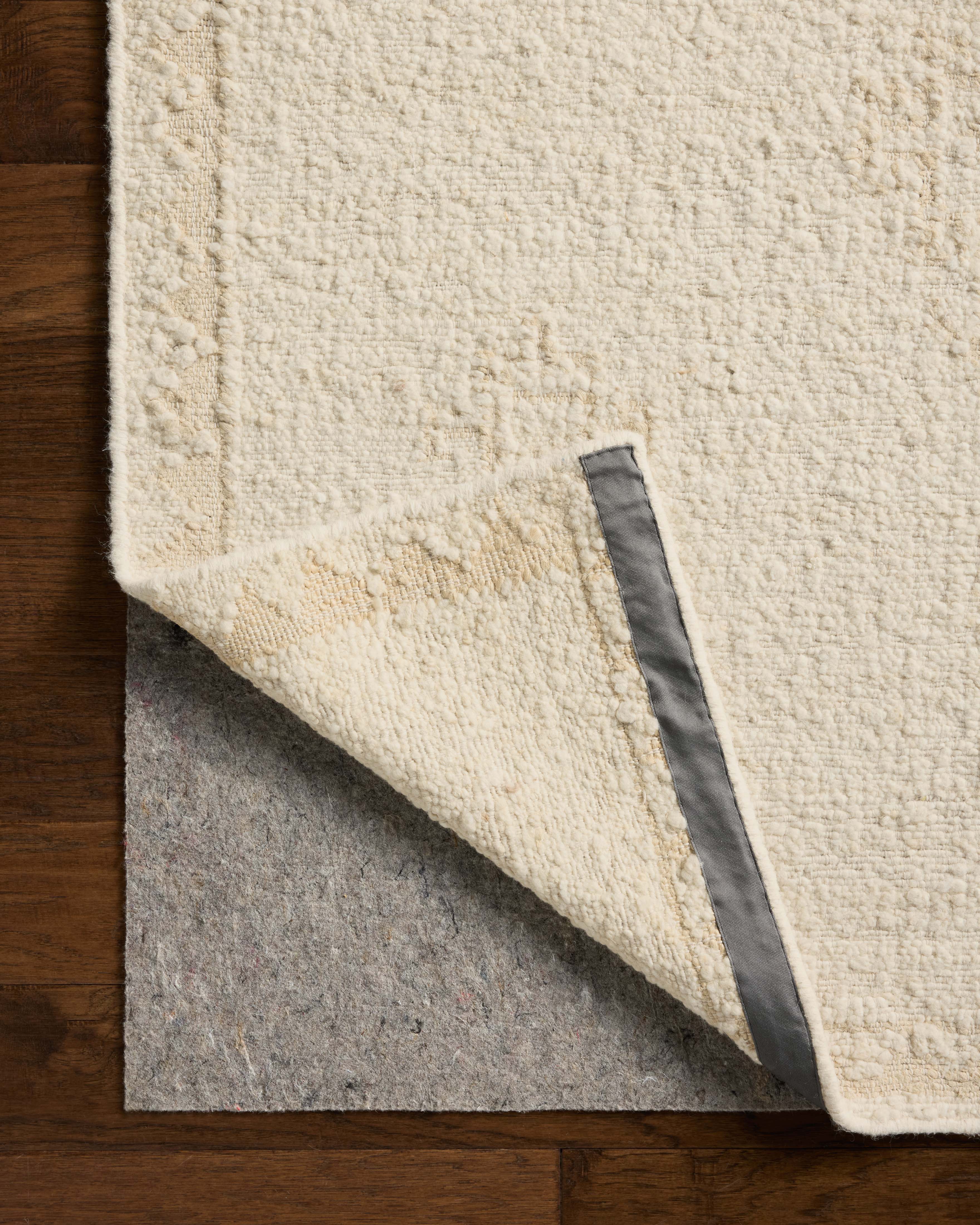 Loloi Alara Ivory / Natural Rug No.2 RUGS - wool Loloi 18" x 18" sample