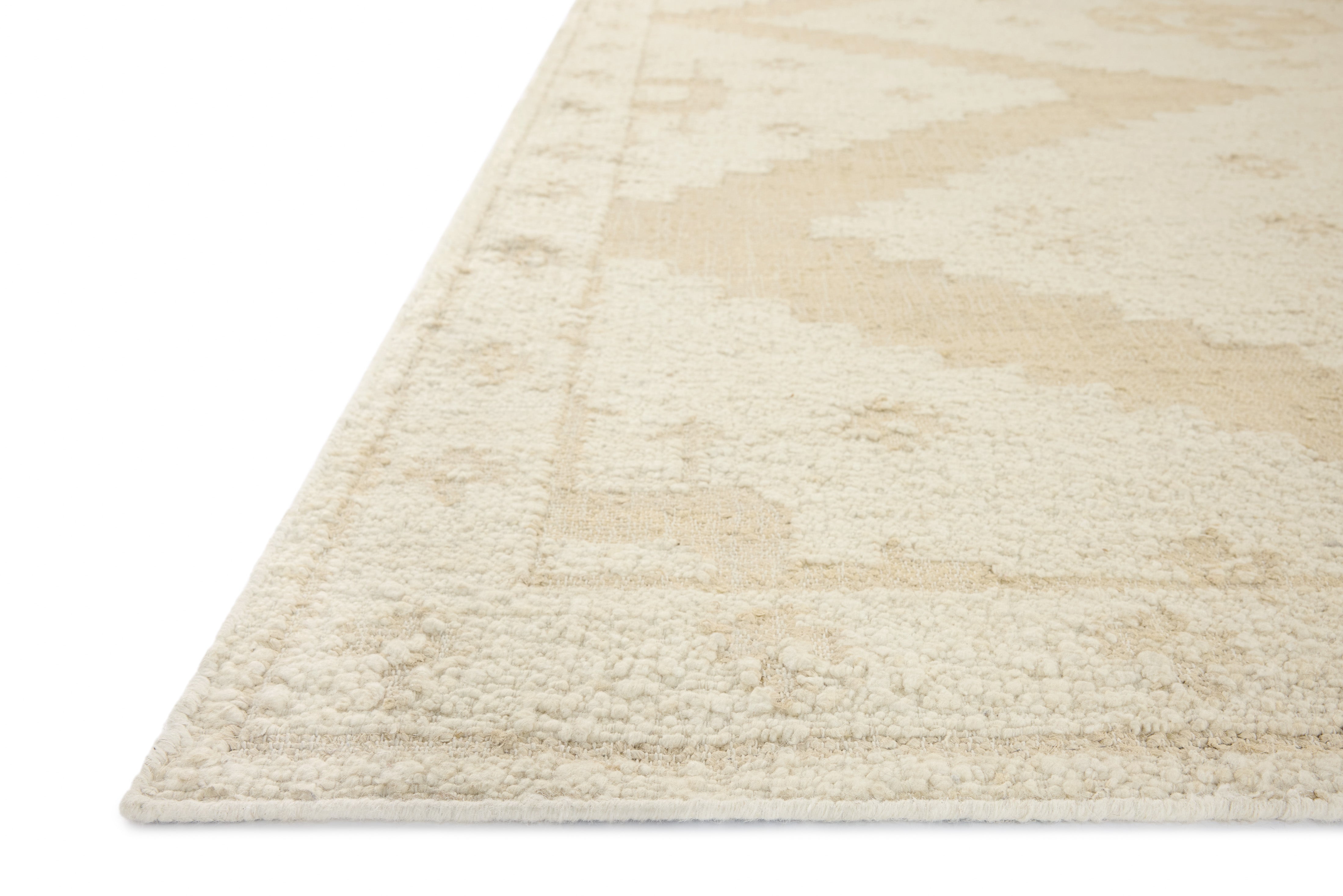 Loloi Alara Ivory / Natural Rug No.2 RUGS - wool Loloi 18" x 18" sample