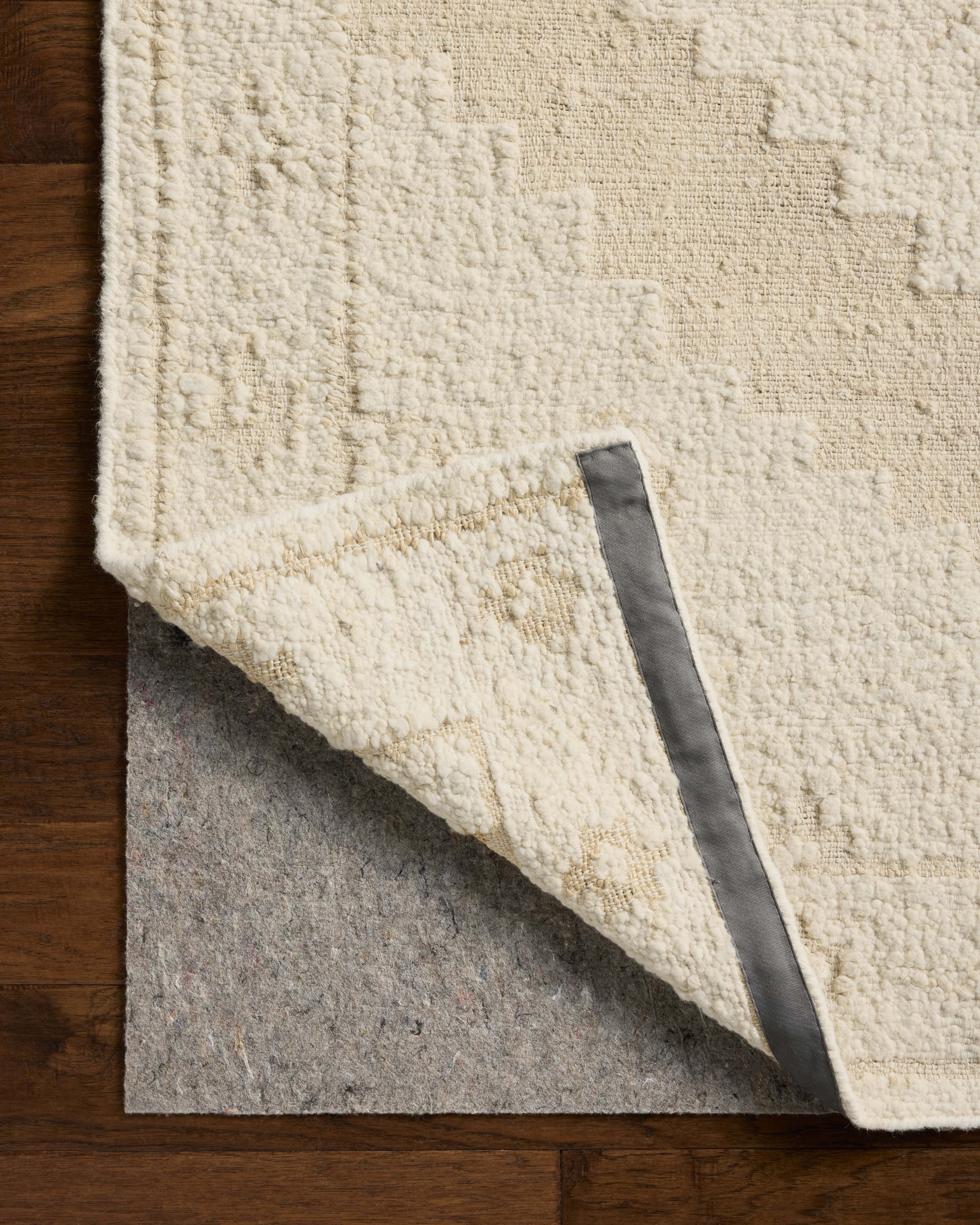 Loloi Alara Ivory / Natural Rug No.1 RUGS - wool Loloi 18" x 18" sample