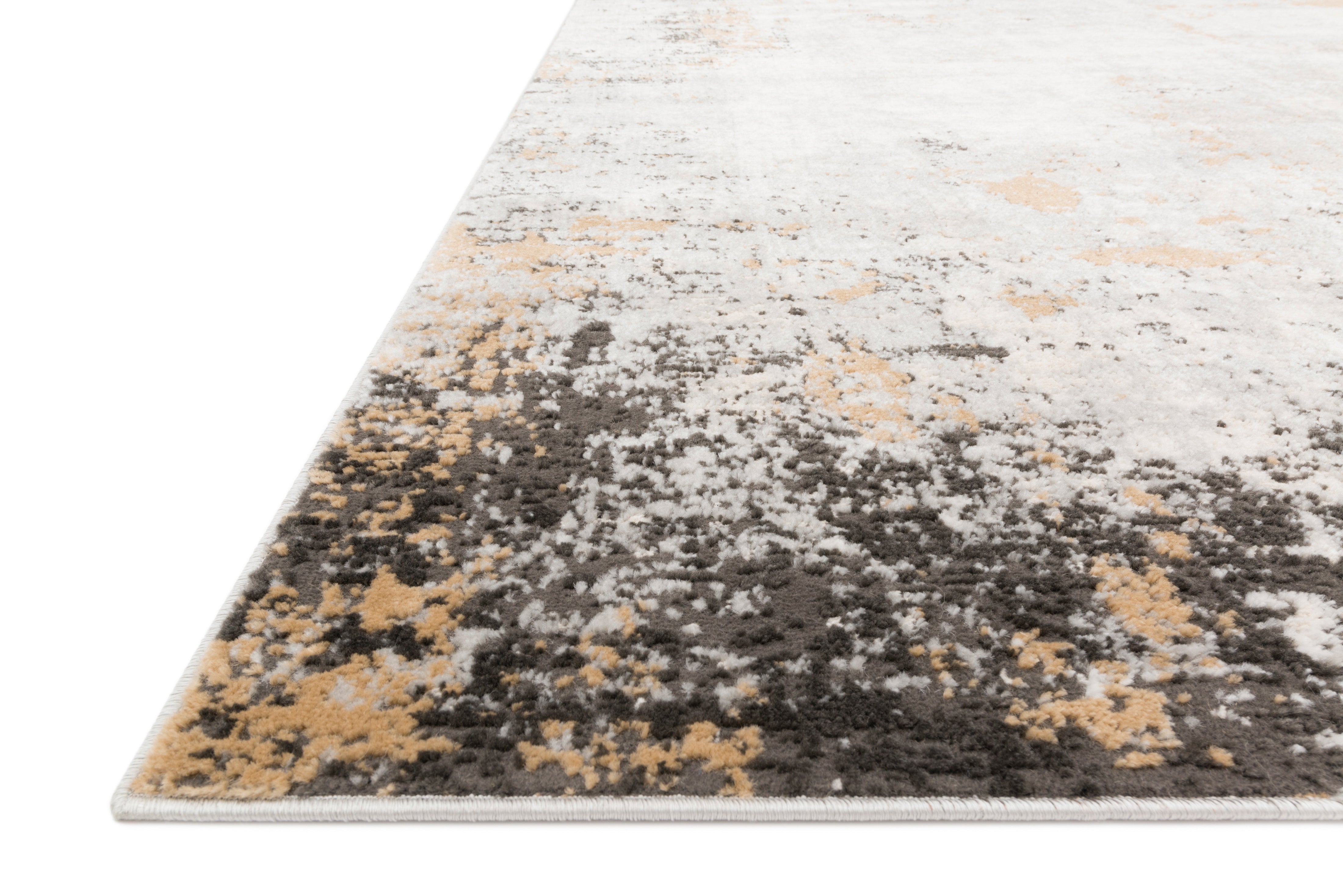Loloi Alchemy Granite / Gold Rug RUGS - synthetic Loloi