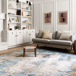 Loloi Alchemy Denim / Ivory Rug RUGS - synthetic Loloi