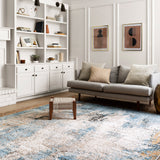 Loloi Alchemy Denim / Ivory Rug RUGS - synthetic Loloi