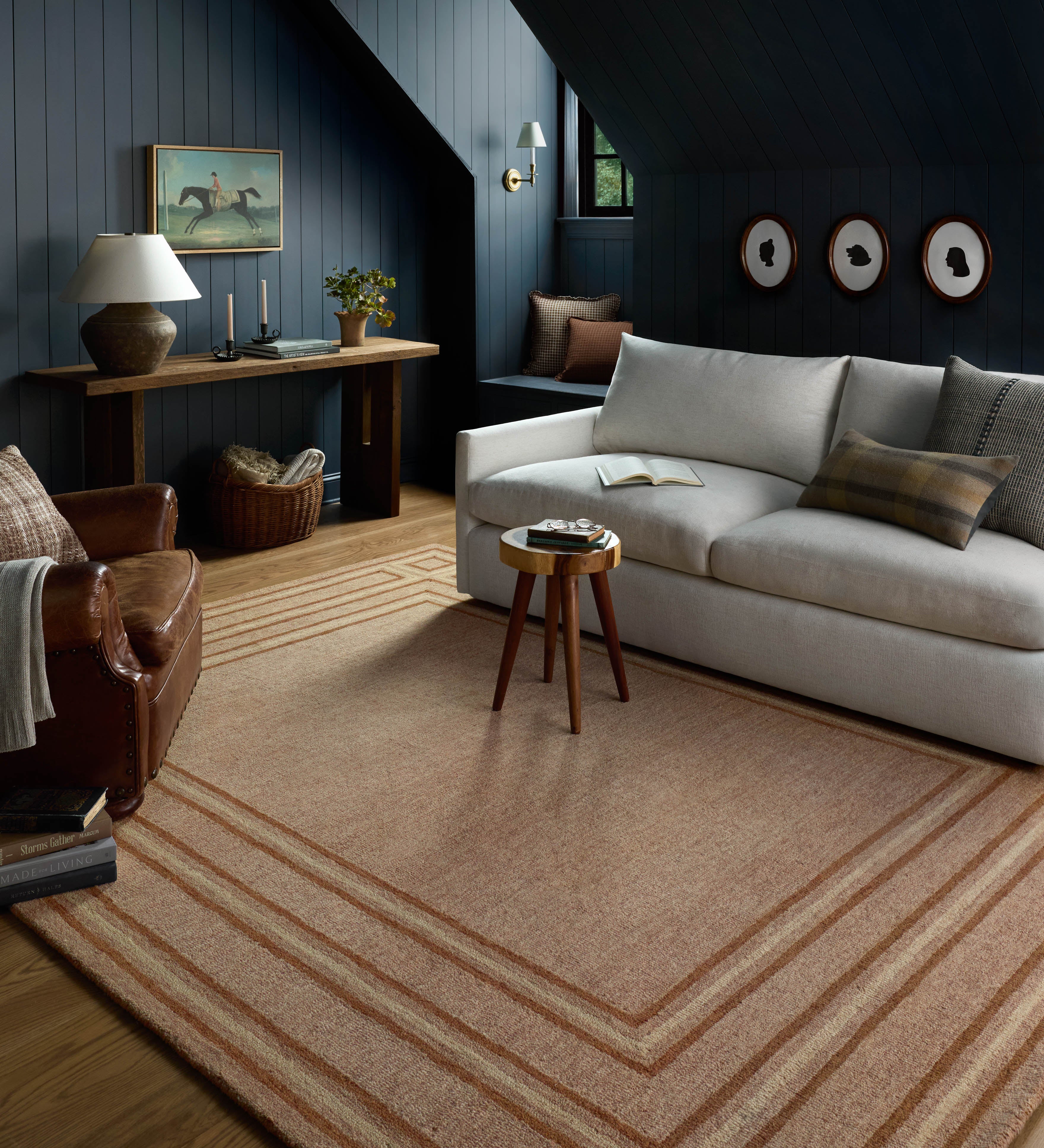 Chris Loves Julia x Loloi Alfie Blush / Rose Rug RUGS - wool Loloi