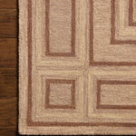 Chris Loves Julia x Loloi Alfie Blush / Rose Rug RUGS - wool Loloi