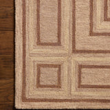 Chris Loves Julia x Loloi Alfie Blush / Rose Rug RUGS - wool Loloi