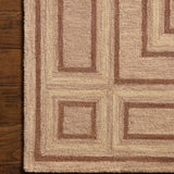 Chris Loves Julia x Loloi Alfie Blush / Rose Rug RUGS - wool Loloi
