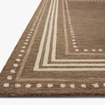 Chris Loves Julia x Loloi Alfie Bark / Natural Rug RUGS - wool Loloi